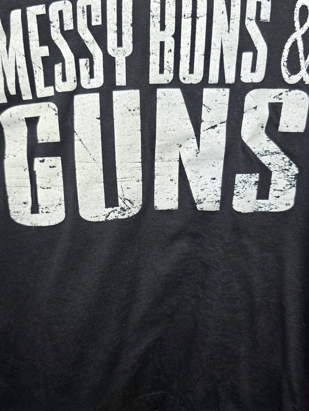 Grunt Style Black Tee with White Graphic - Picture 3 of 3